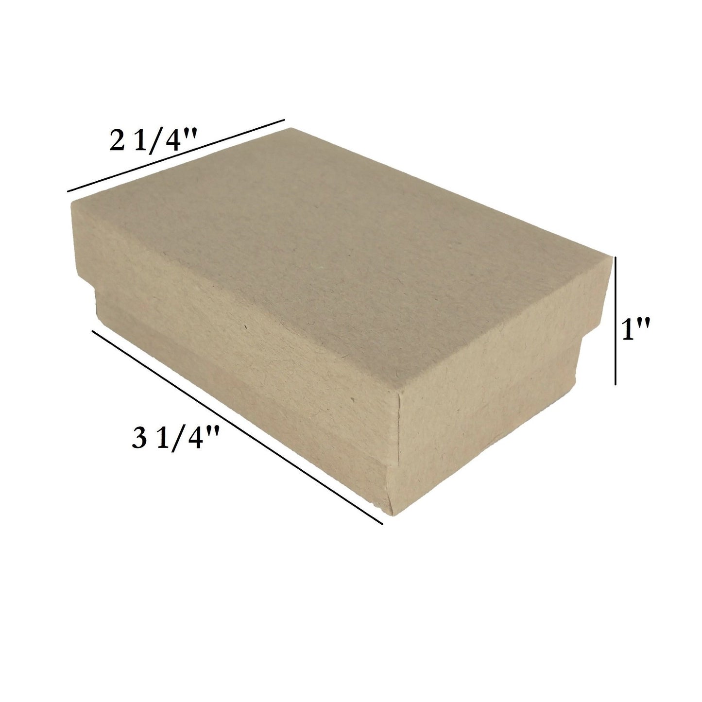 N'icePackaging – Natural Brown-Kraft Cotton Filled Gift Boxes- for...
