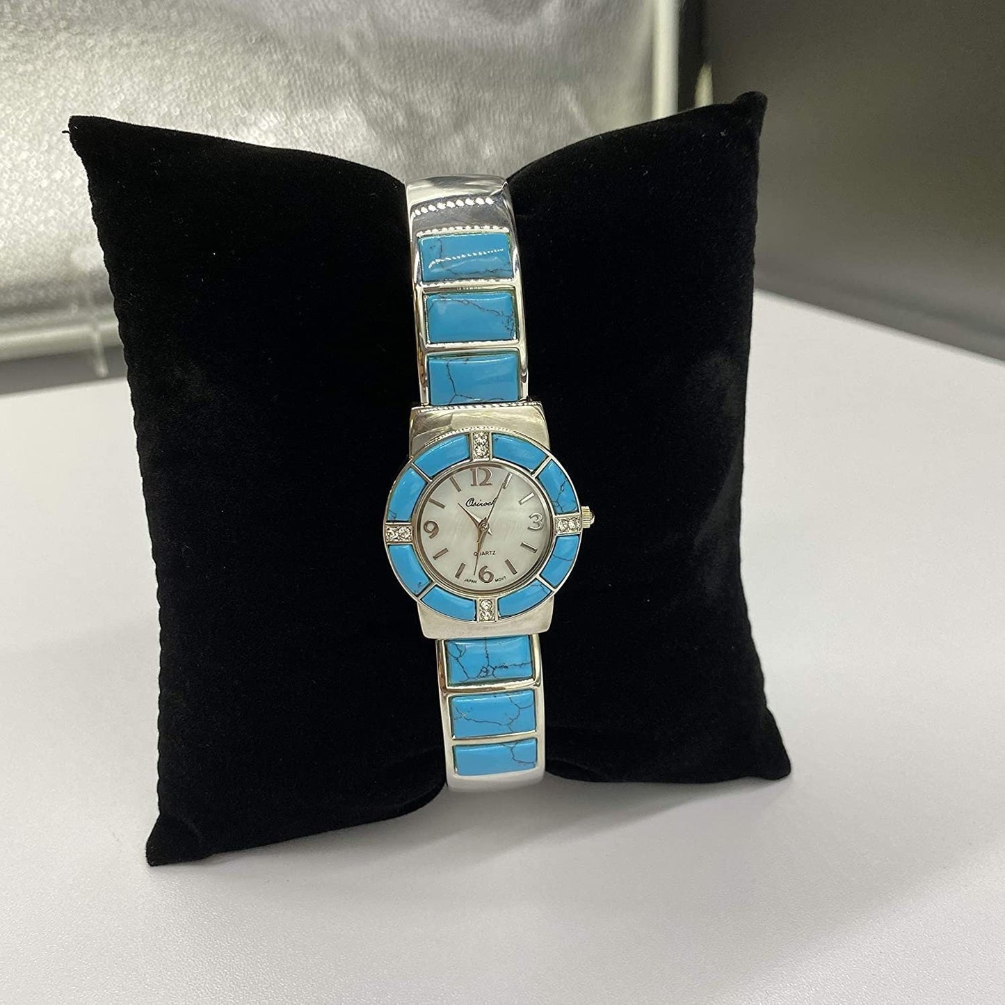 N'icePackaging 3 Qty - 3" x 3" Midnight-Black Velvet Watch/Bangle Pillow Display -for Sales/Merchandise/Crafts/Storage/Display