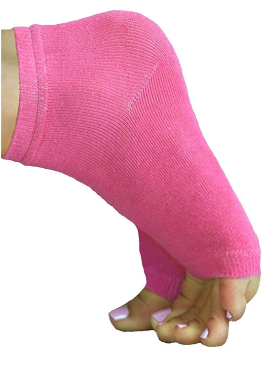 Super comfortable Toeless Socks-2 Pairs - Perfect Yoga socks, dance socks, exercise socks, pedicure socks, and more