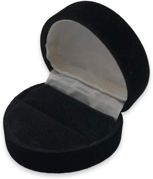 3 Qty - Premium Flocked Velour Jewelry Box - For Rings / Bracelets / Watches / Bangles / Earrings