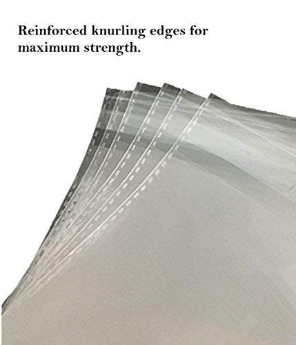 9" x 12" 100 Clear Cello Bags Adhesive 2Mil Heavy Duty Self Sealing OPP Plastic Gift Bags for Clothing T-Shirt Storage Envelope Gift...