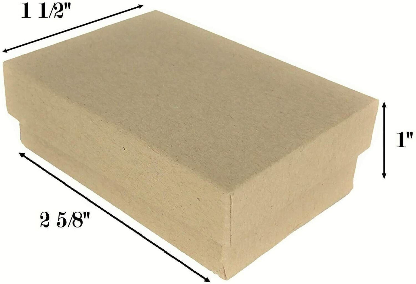 Natural-Kraft Cotton Filled Gift Boxes