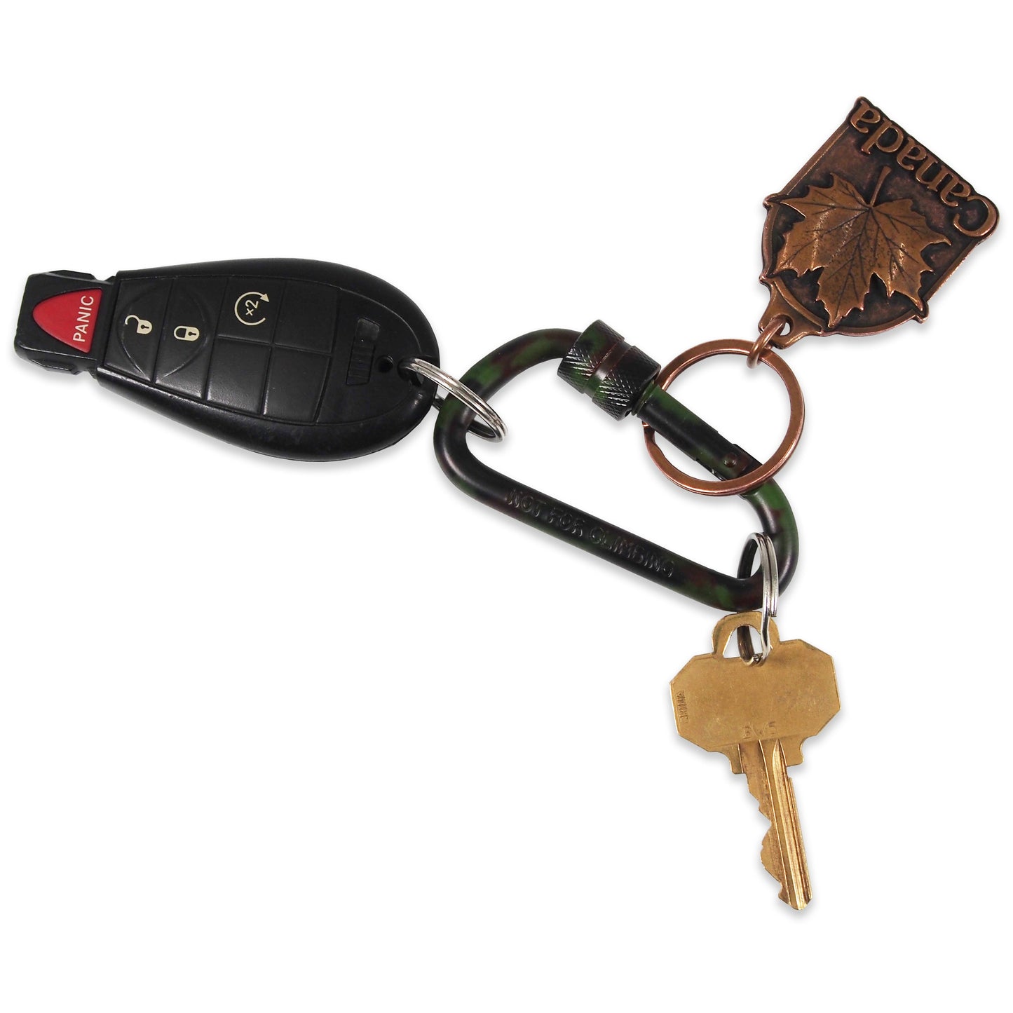 N’icePackaging – Multi-Pack - Aluminum Carabiner Keychain Set Durable – Self-Closing