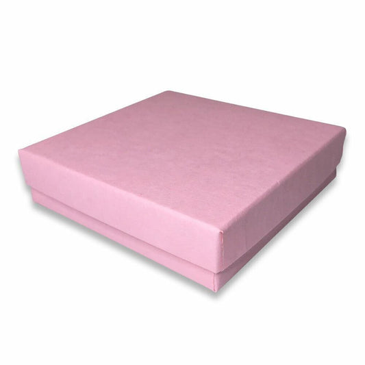 Made in the USA Light Sunset-Pink Cotton Filled Boxes - for...