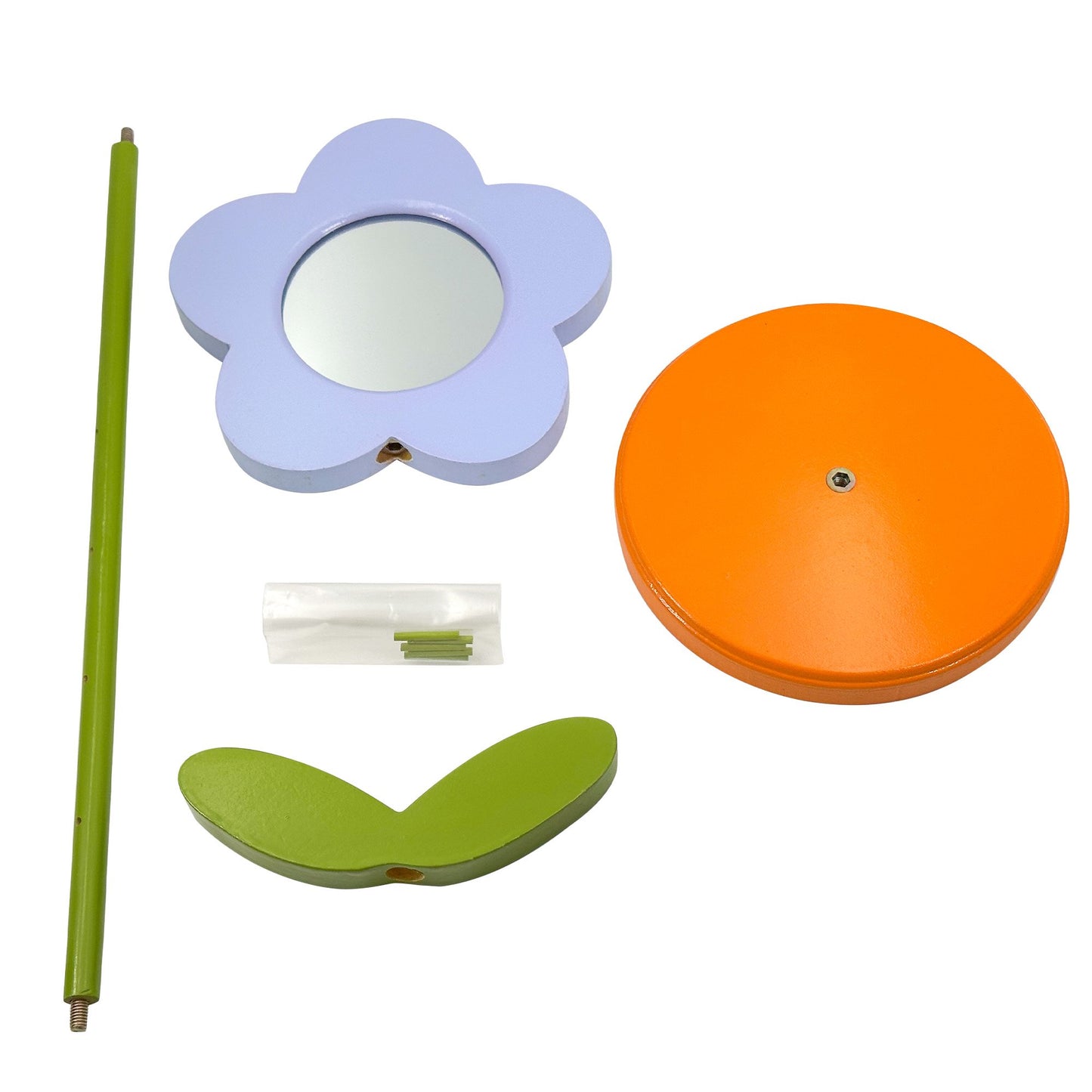 Purple Daisy Flower Sunglass and Jewelry Mirror/Photo Display – 21” High – for Home/Business/Sales