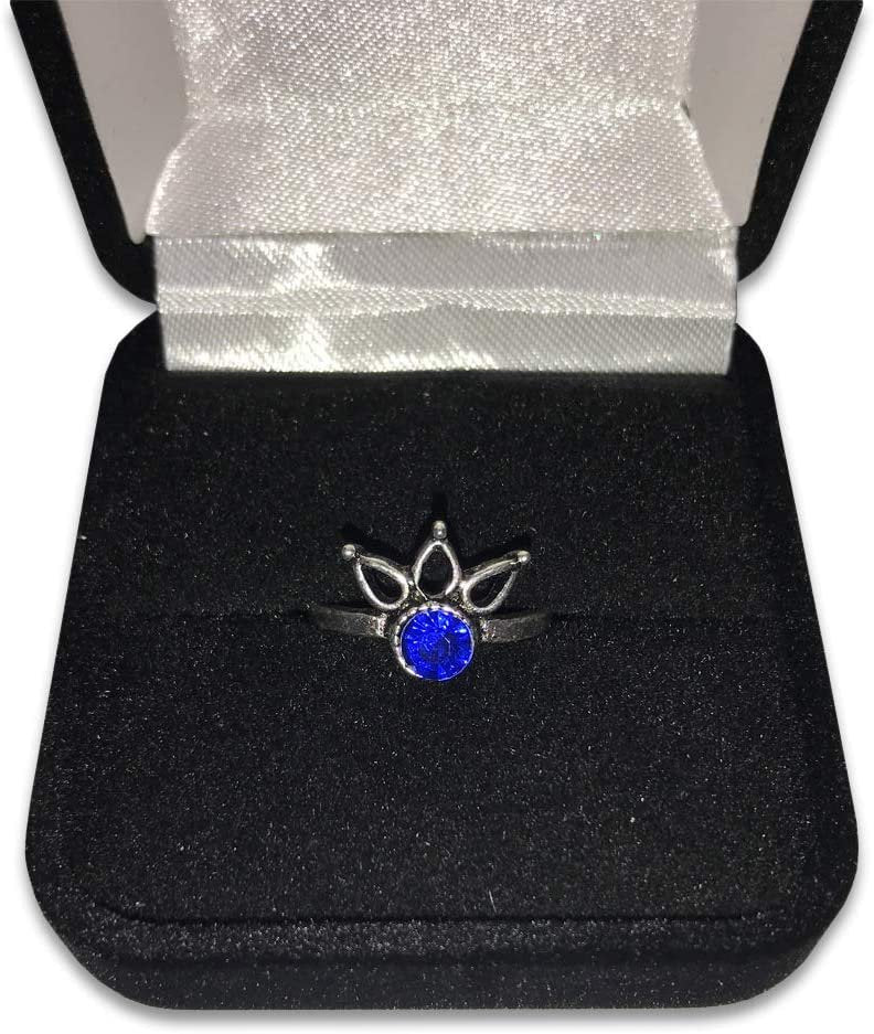 3 Qty - Premium Flocked Velour Jewelry Box - For Rings / Bracelets / Watches / Bangles / Earrings