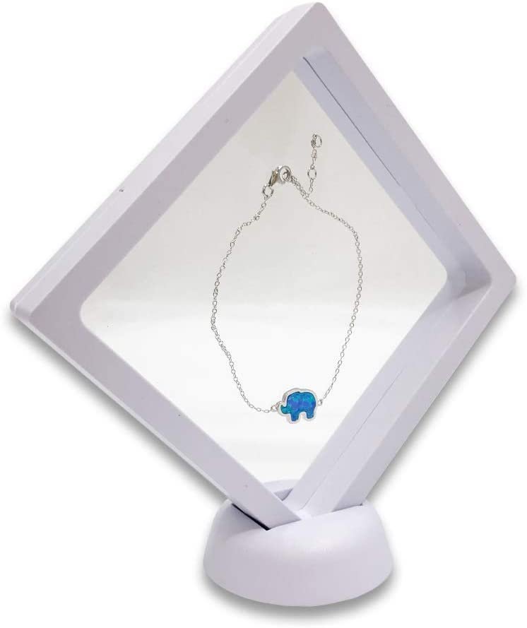 1 Qty - 3D Suspension Jewelry Display Box - Freestanding - w/ 2-piece Packer Box included