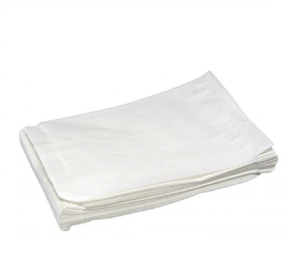 100 Bags - 10" x 13" Flat White or Kraft Paper Bags for candy, cookies, merchandise, pens, Party favors, Gift bags