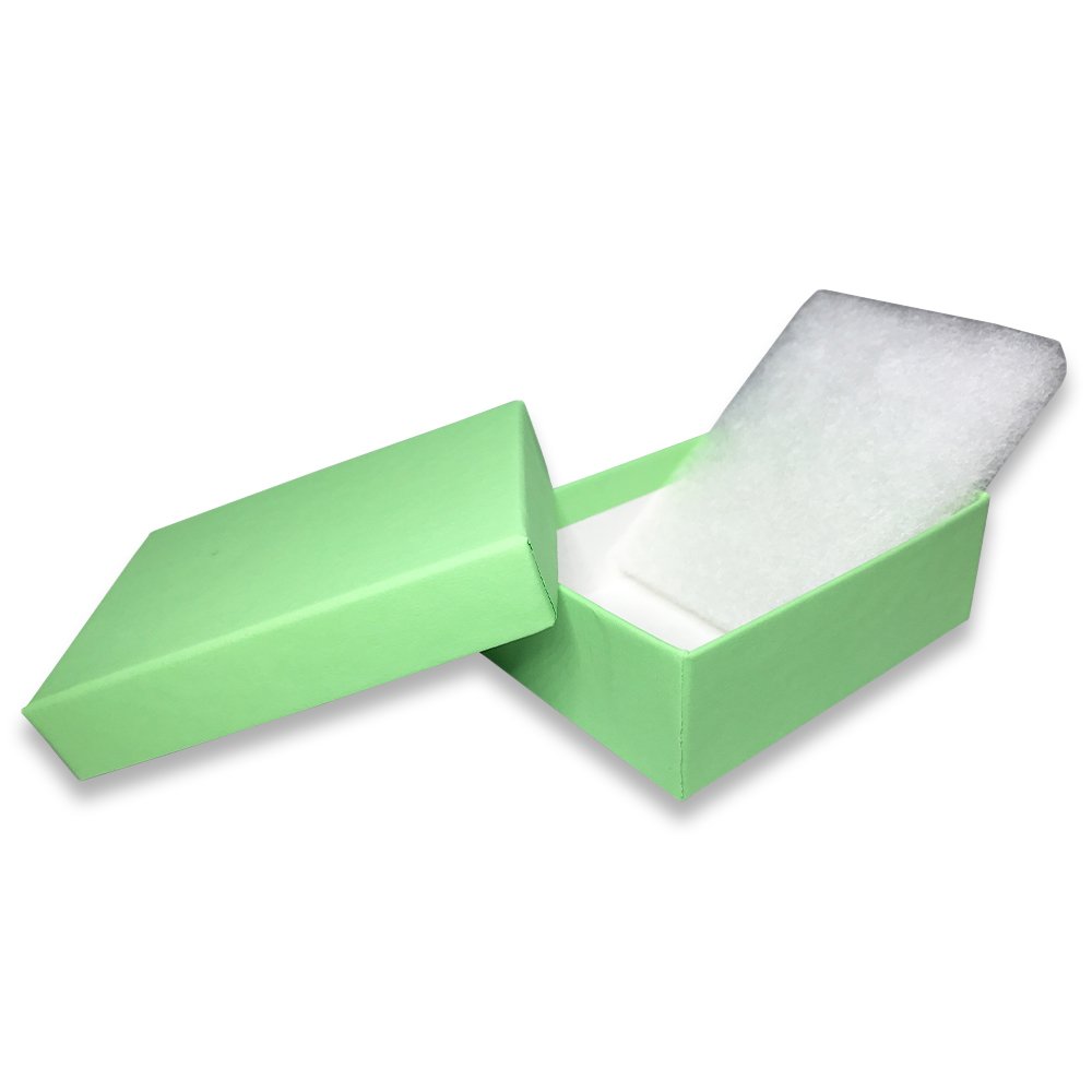 N'icePackaging - USA Manufactured Light Mint-Green Cotton Filled Gift Boxes -...