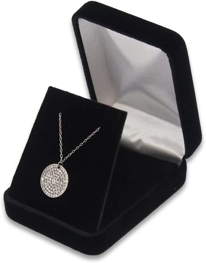 Classic Large Pendant Jewelry Gift Box w/ Insert