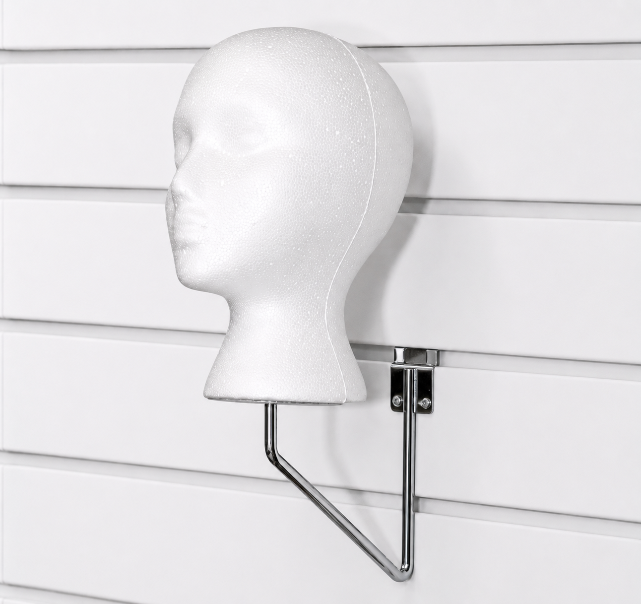 V-Hook Wall Mount for Foam Head