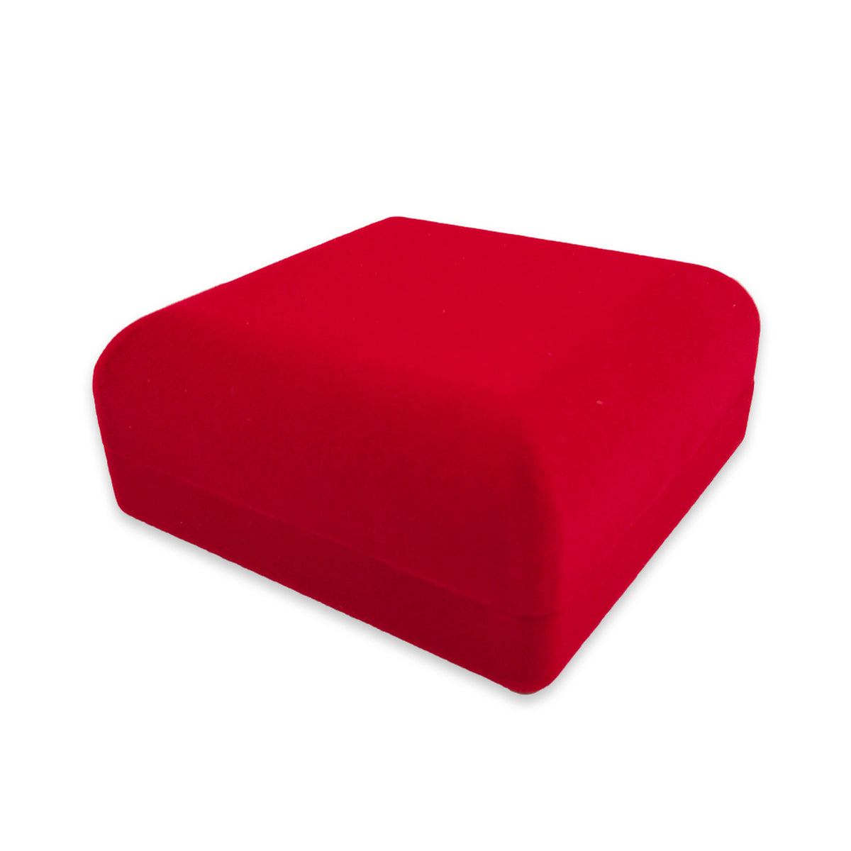 Premium Flocked Velour Jewelry Box - For Rings / Bracelets / Bangles / Earrings / Watches