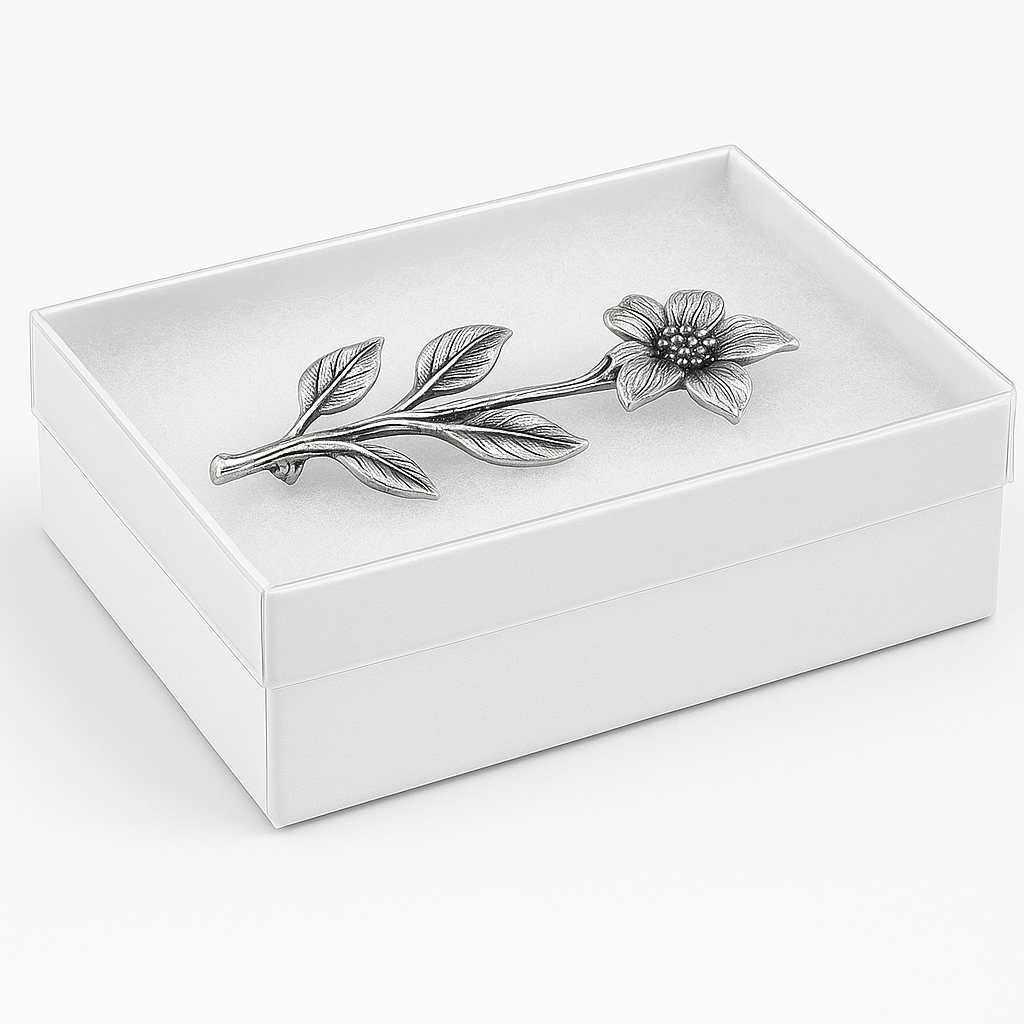 White Swirl Clear Top Cotton Filled Boxes - (10 Boxes/Pack)