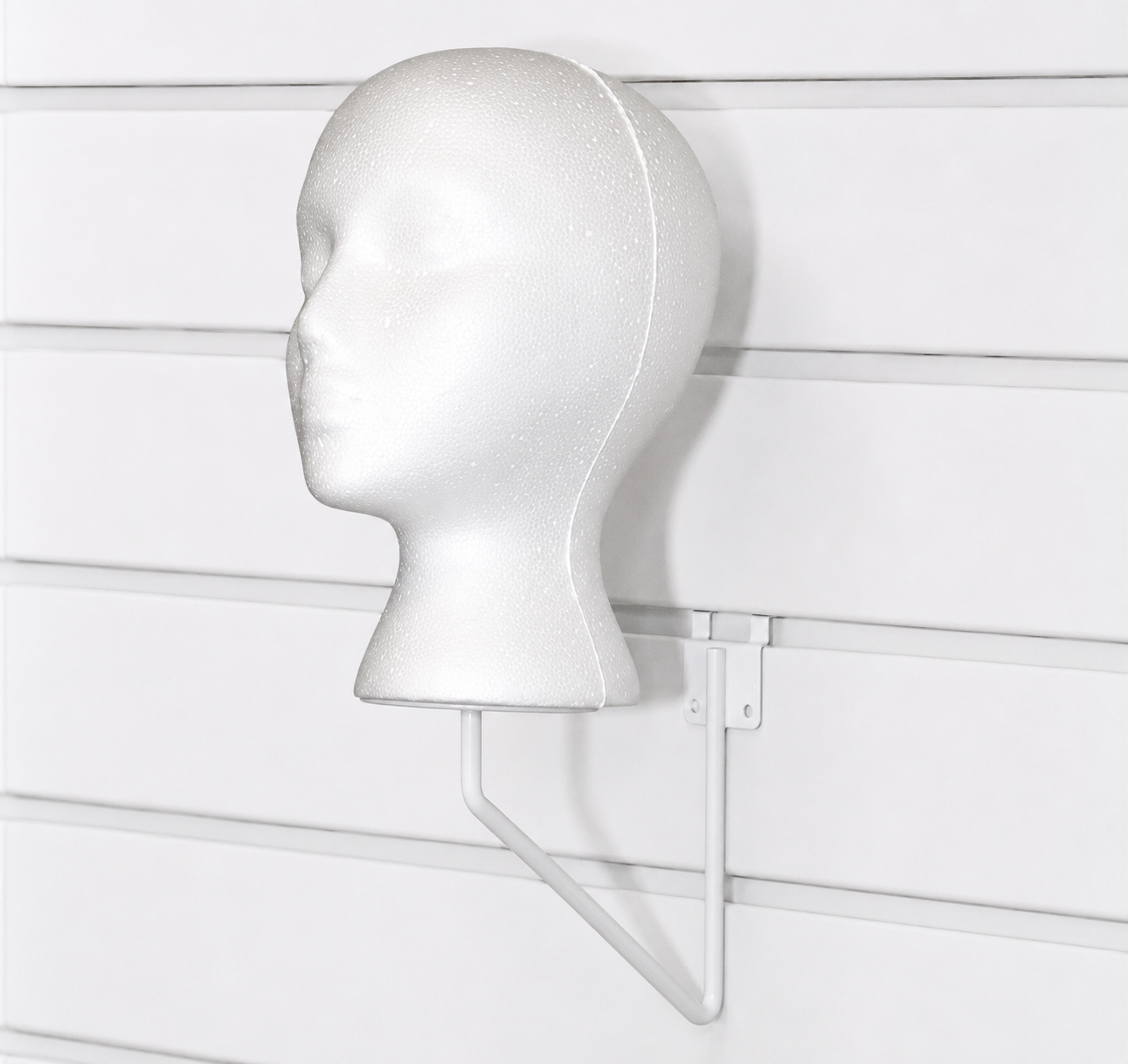 V-Hook Wall Mount for Foam Head