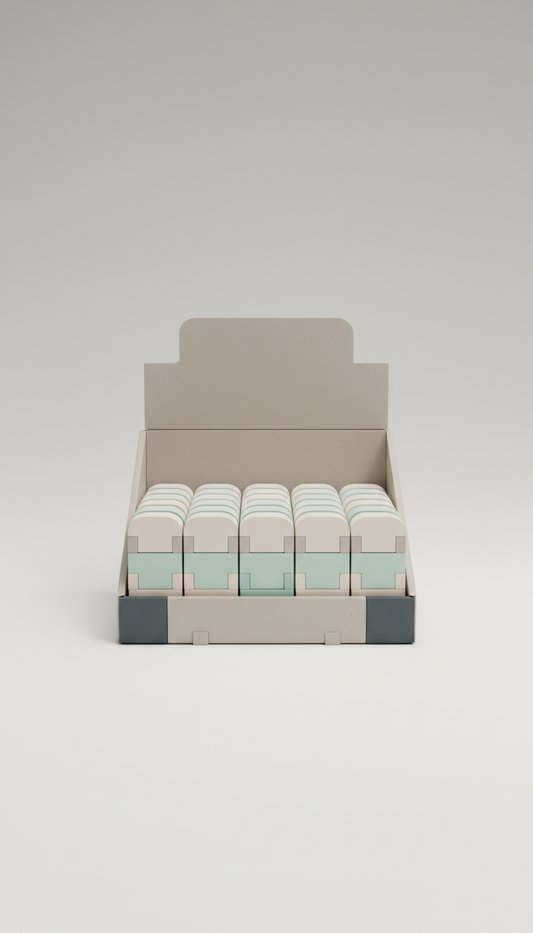 Cardboard Countertop Display Stand