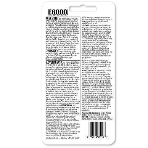 E6000 231017 Adhesive - 1 fl oz