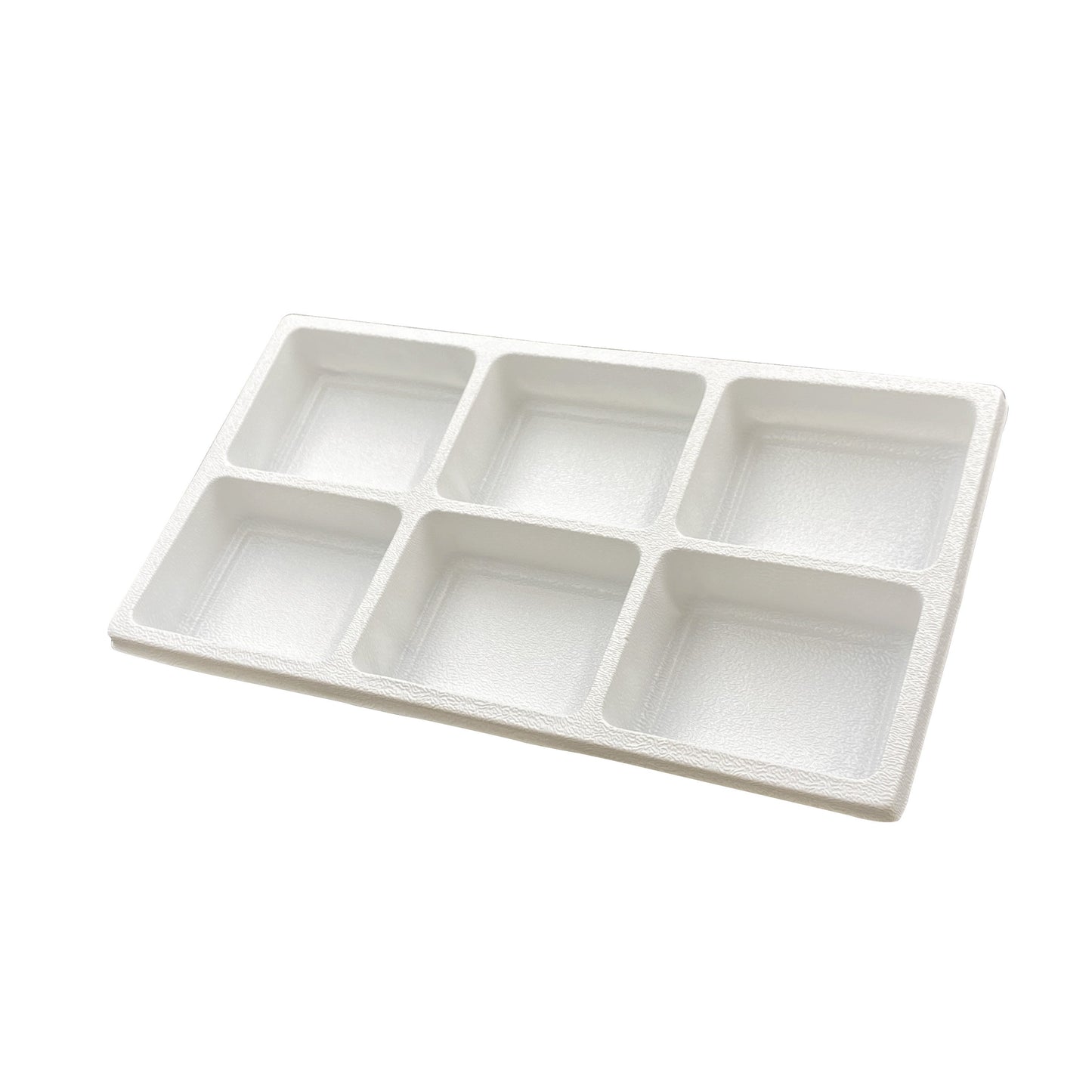 Plastic Storage Display Tray w/ Compartment Sorting Liner - Size 14 3/8" x 8 1/4" x 1 1/2"