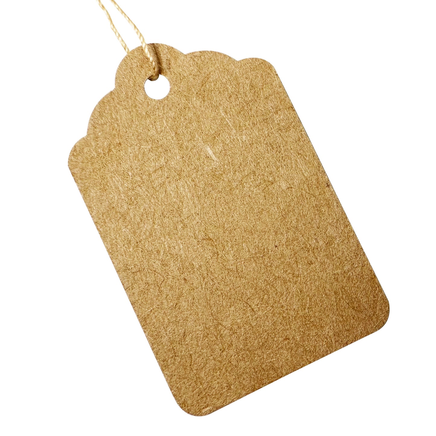 100 Pcs of Paper String Tags, Price Tags, Elegant String Tags Perfect for Gifts, Promotions, Events, or Boutique - 1 3/4" x 1 1/8",...