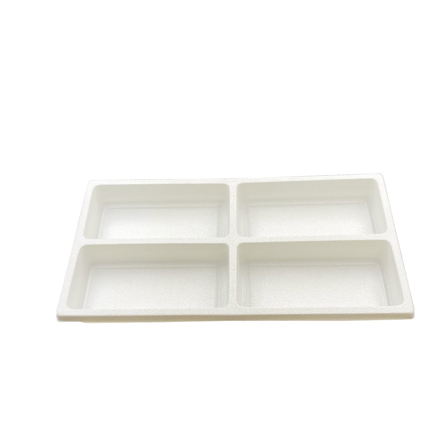 Plastic Storage Display Tray w/ Compartment Sorting Liner - Size 14 3/8" x 8 1/4" x 1 1/2"