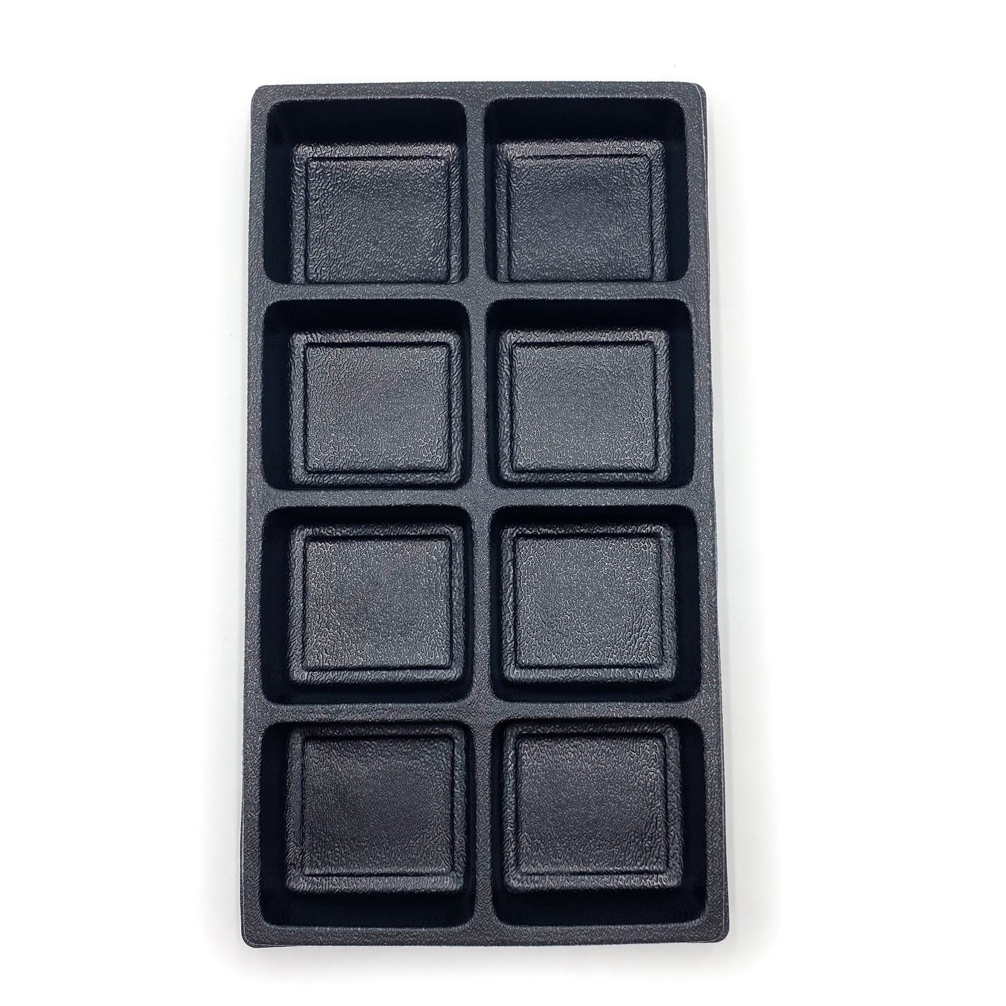 Plastic Storage Display Tray w/ Compartment Sorting Liner - Size 14 3/8" x 8 1/4" x 1 1/2"