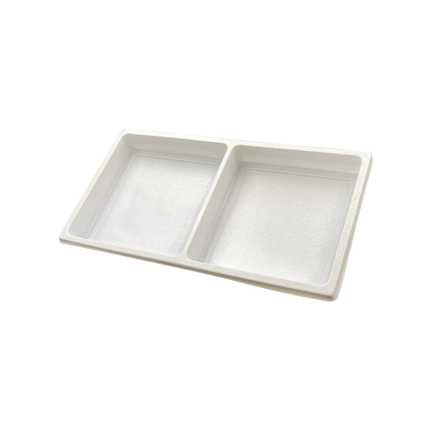 Plastic Storage Display Tray w/ Compartment Sorting Liner - Size 14 3/8" x 8 1/4" x 1 1/2"