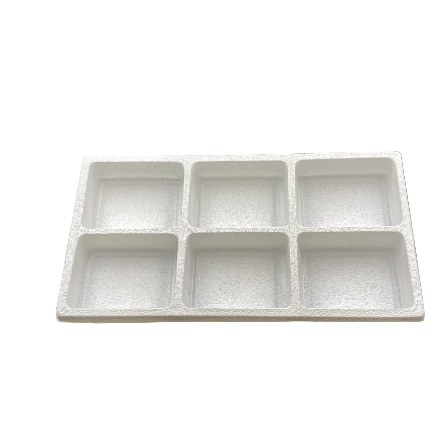 Plastic Storage Display Tray w/ Compartment Sorting Liner - Size 14 3/8" x 8 1/4" x 1 1/2"