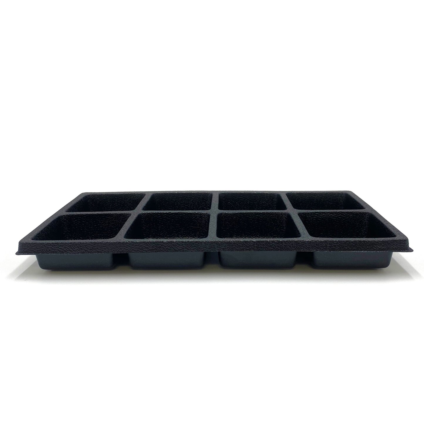 Plastic Storage Display Tray w/ Compartment Sorting Liner - Size 14 3/8" x 8 1/4" x 1 1/2"