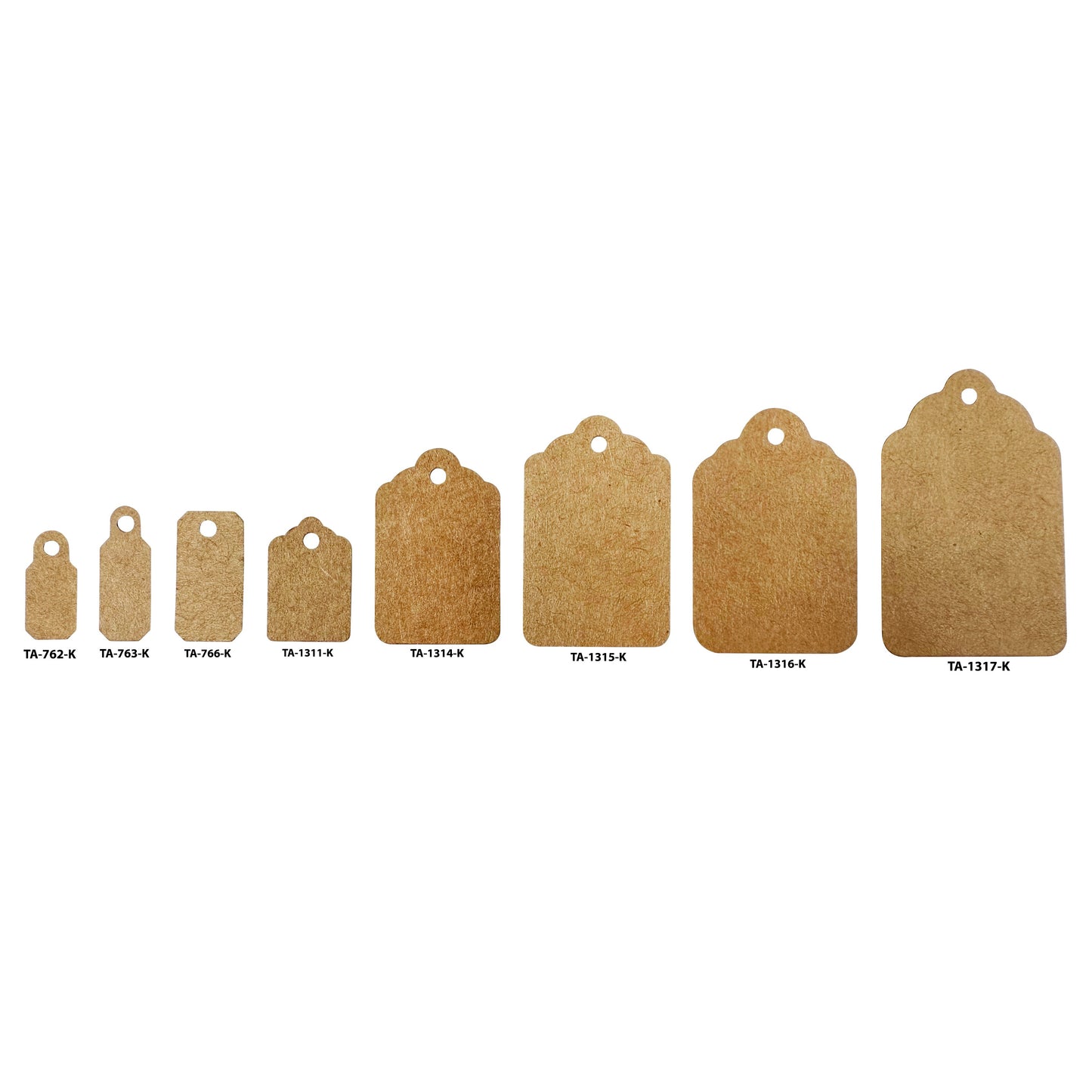 100 Pcs of Paper String Tags, Price Tags, Elegant String Tags Perfect for Gifts, Promotions, Events, or Boutique - 1 3/4" x 1 1/8",...