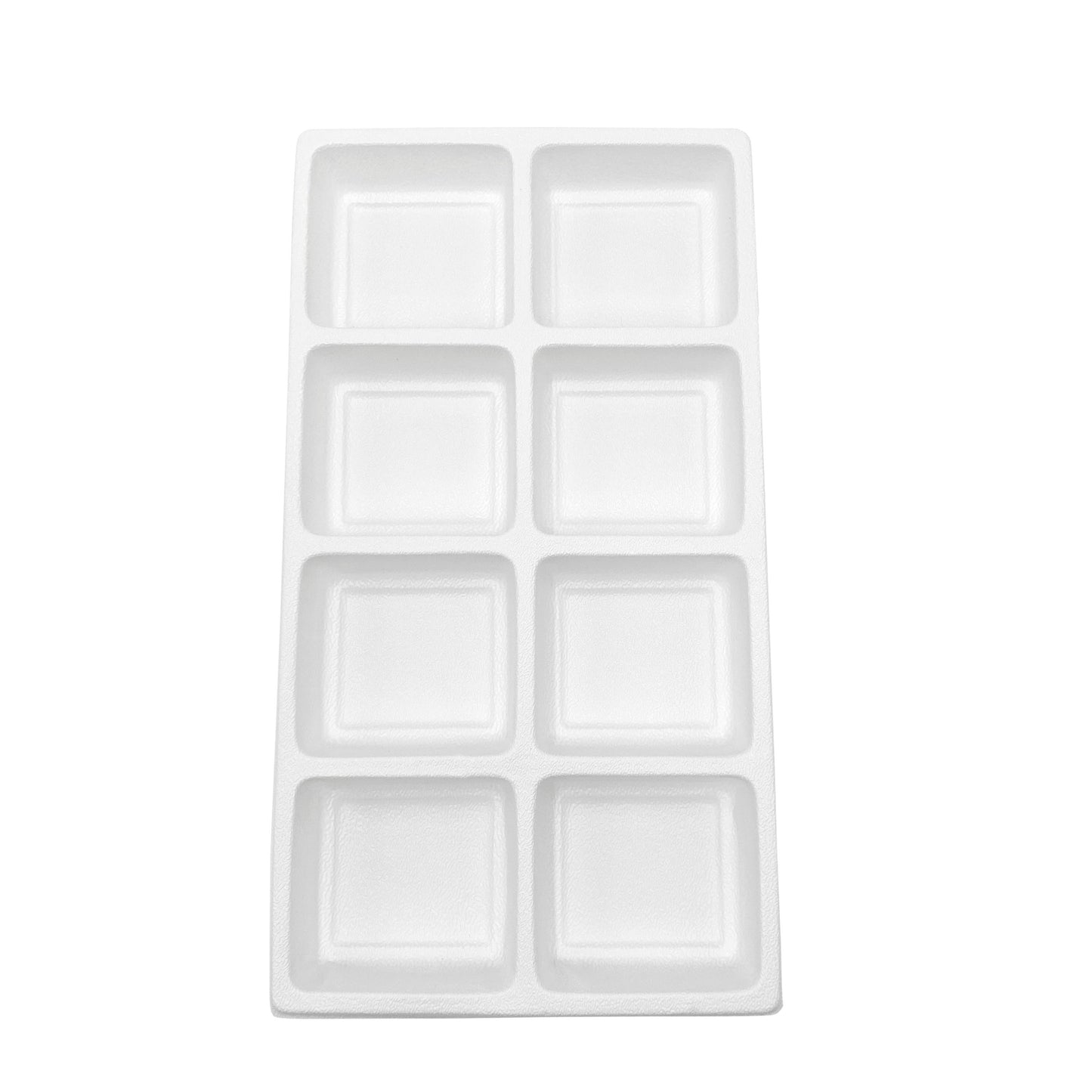 Plastic Storage Display Tray w/ Compartment Sorting Liner - Size 14 3/8" x 8 1/4" x 1 1/2"