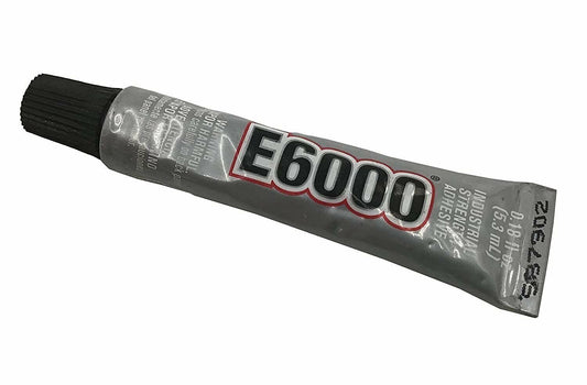 Easy-Use E6000 Medium Viscosity Industrial Strength Adhesive Tube - for Crafts/Jewelry/Wood/Metal/Glass/Ceramics