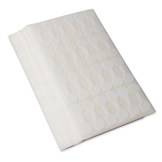 White Jewelry Repair, Price and Identification Tags, 12mm 1000pcs   -  1 / 2 / 3 Pack