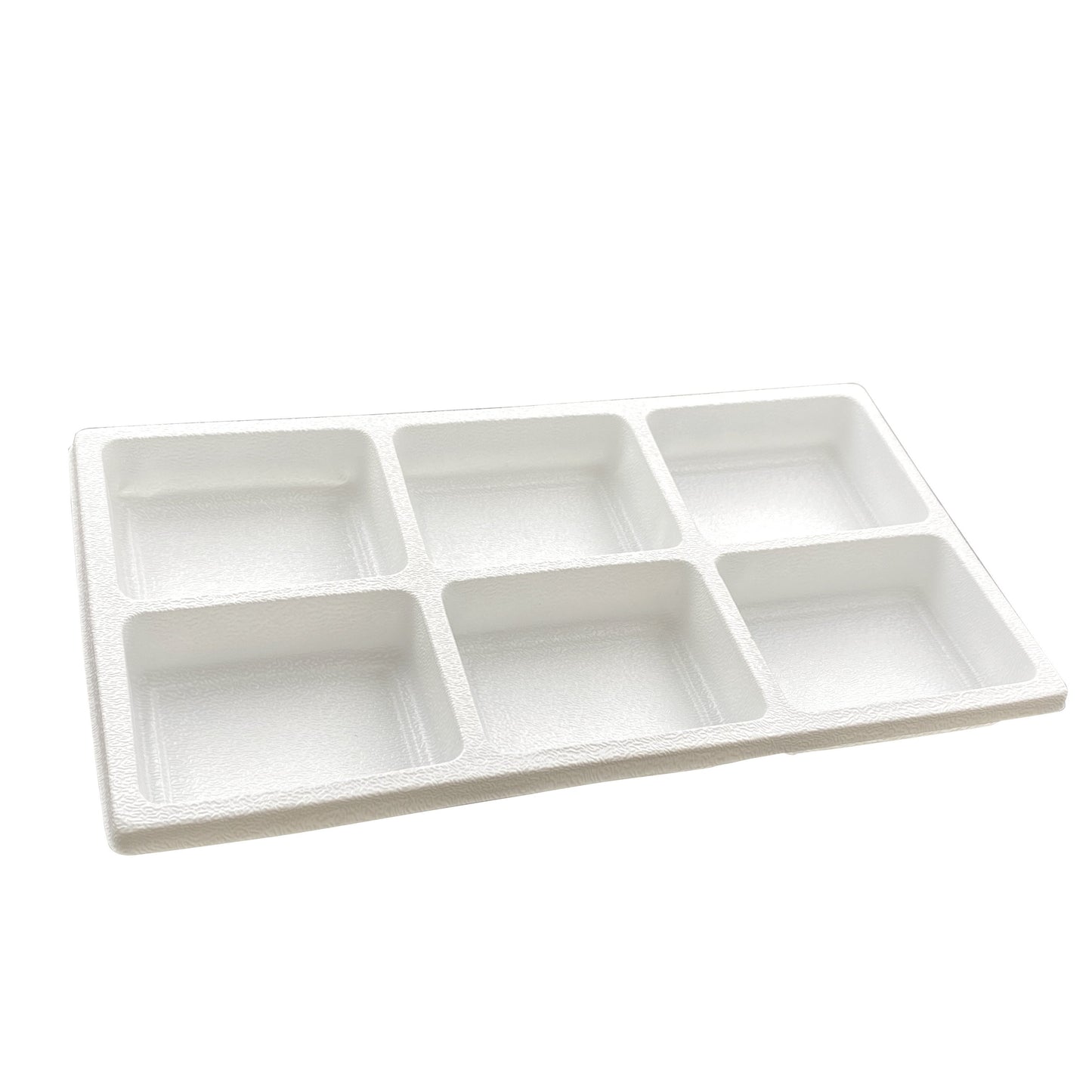 Plastic Storage Display Tray w/ Compartment Sorting Liner - Size 14 3/8" x 8 1/4" x 1 1/2"