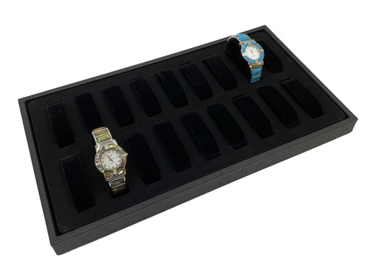 18 Slot Watch & Bangle Display Tray.