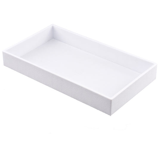 3" Deep Standard White Utility Trays