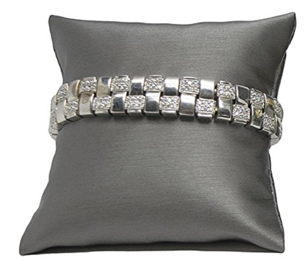 3" Steel Grey Pillow Displays