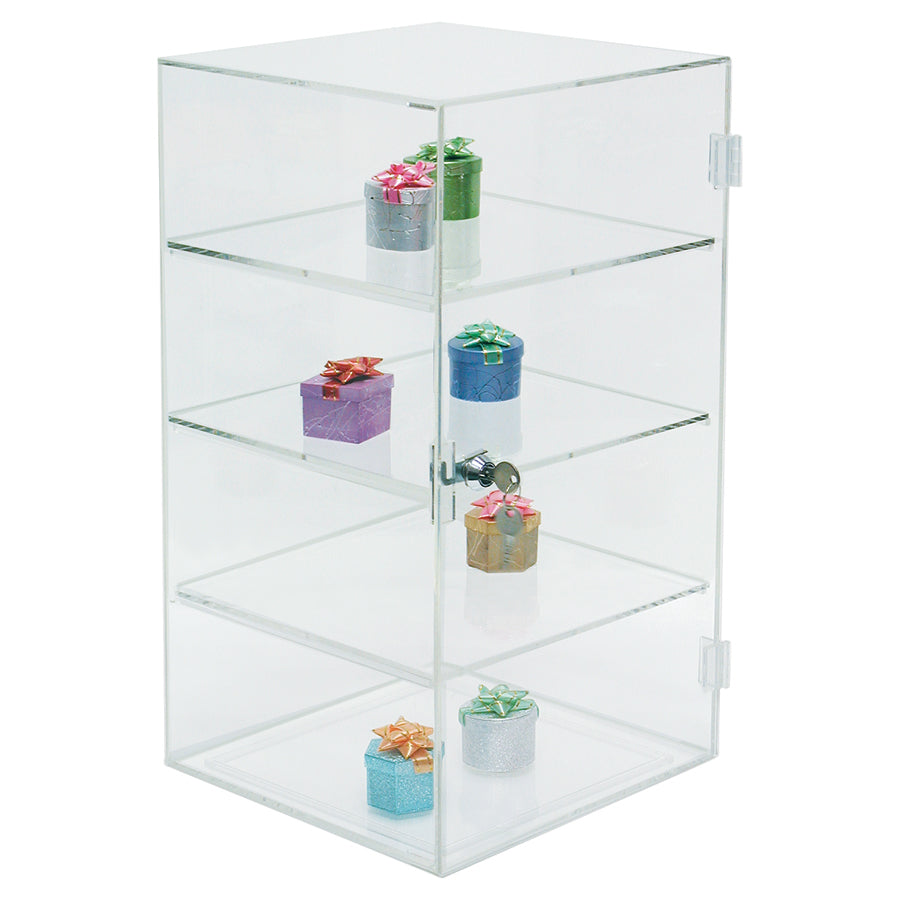 3 Removable shelf acrylic case