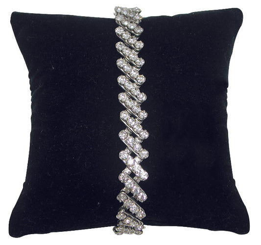 3" Black Velvet Pillow Displays