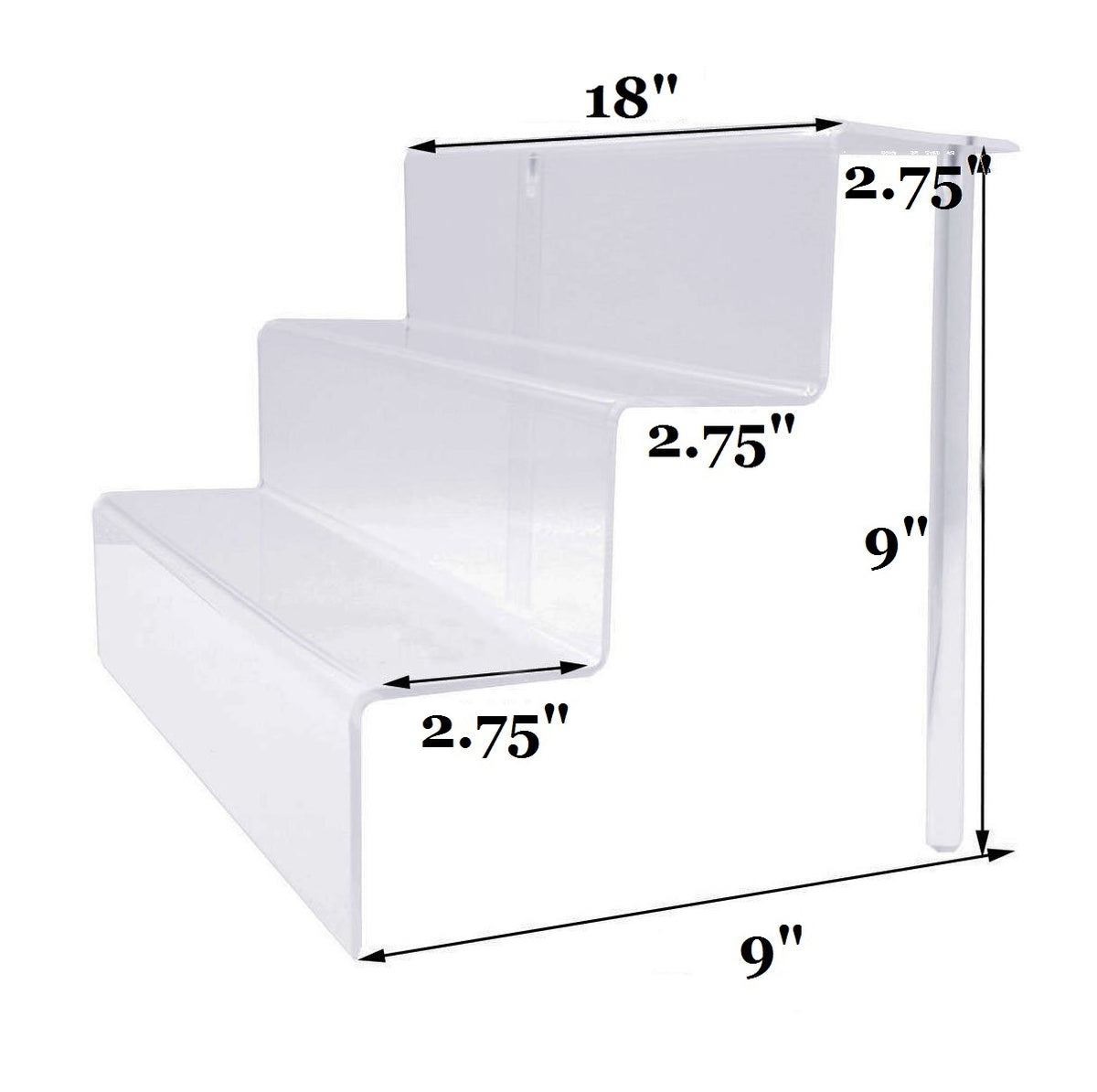 Packaging Riser 3 Tier Acrylic Riser – N'icePackaging