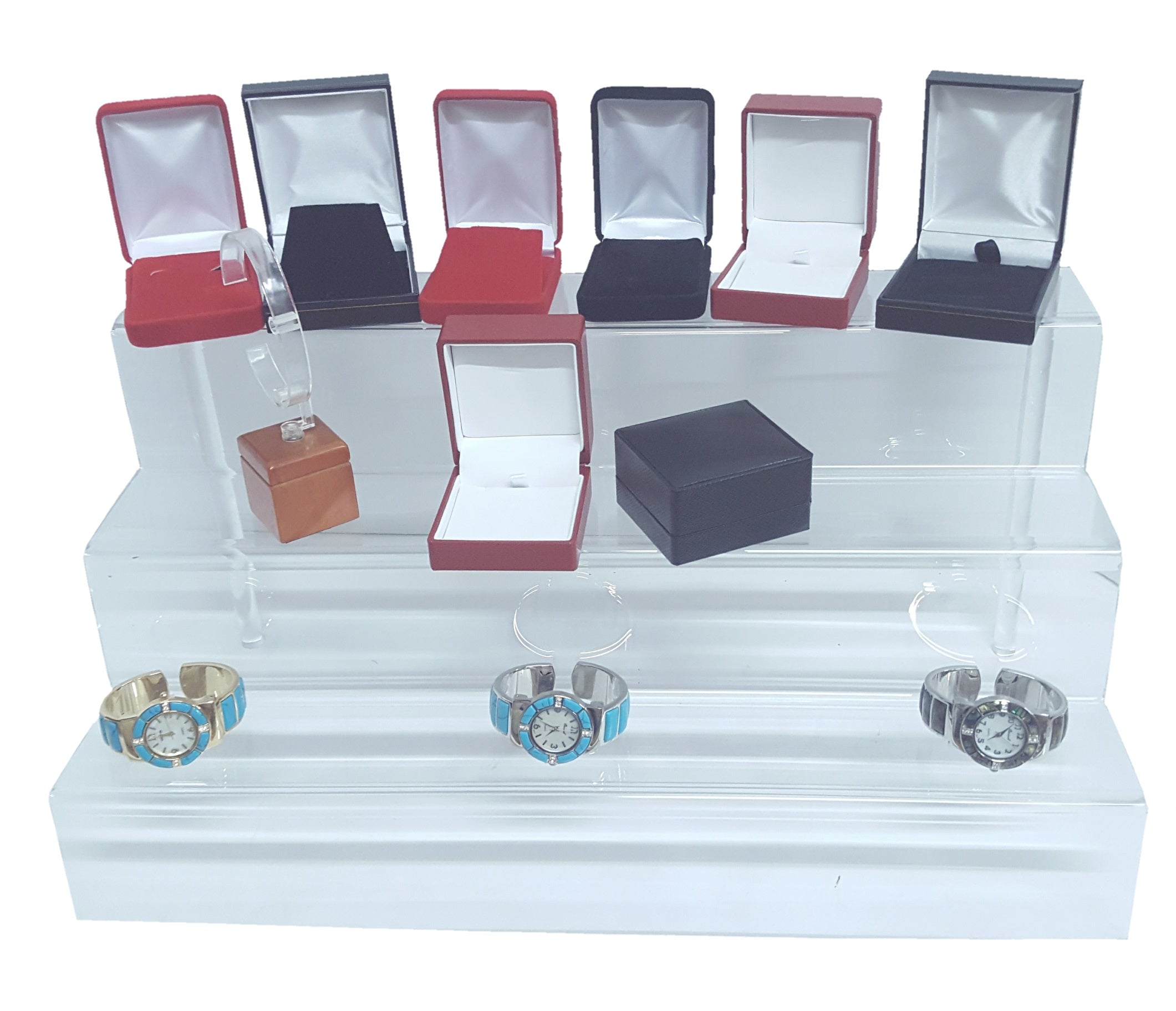 Packaging Riser 3 Tier Acrylic Riser – N'icePackaging