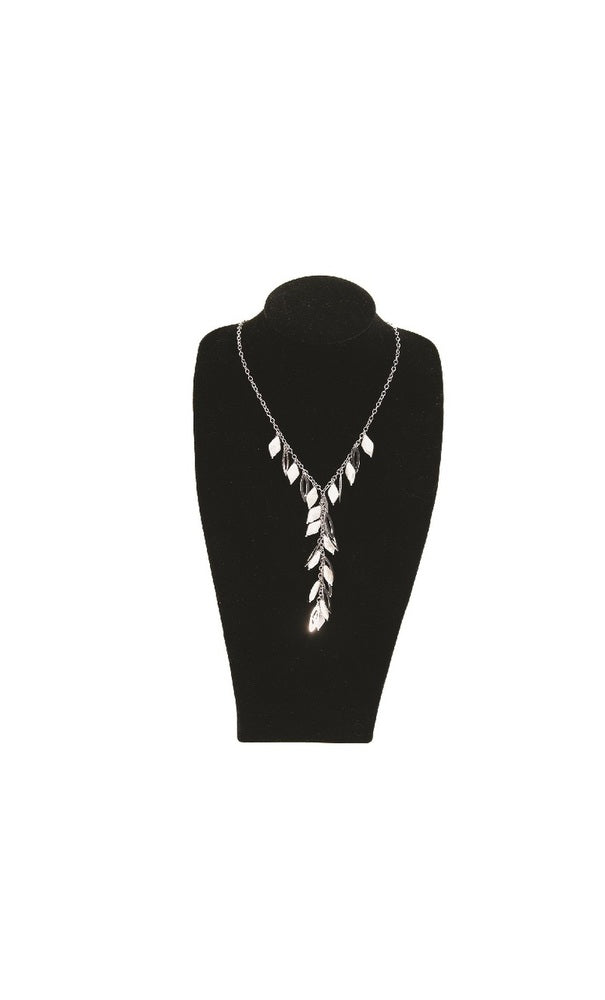 9"H Elongated Slim Necklace Display