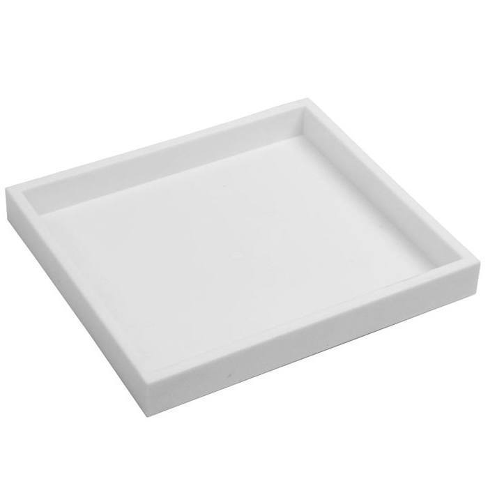 Half Size White Plastic Utility Trays