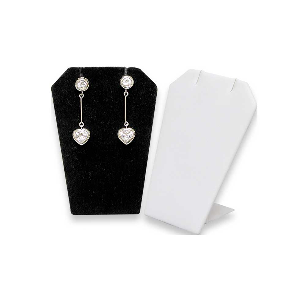 Single Notched Edges Earring Display Stand