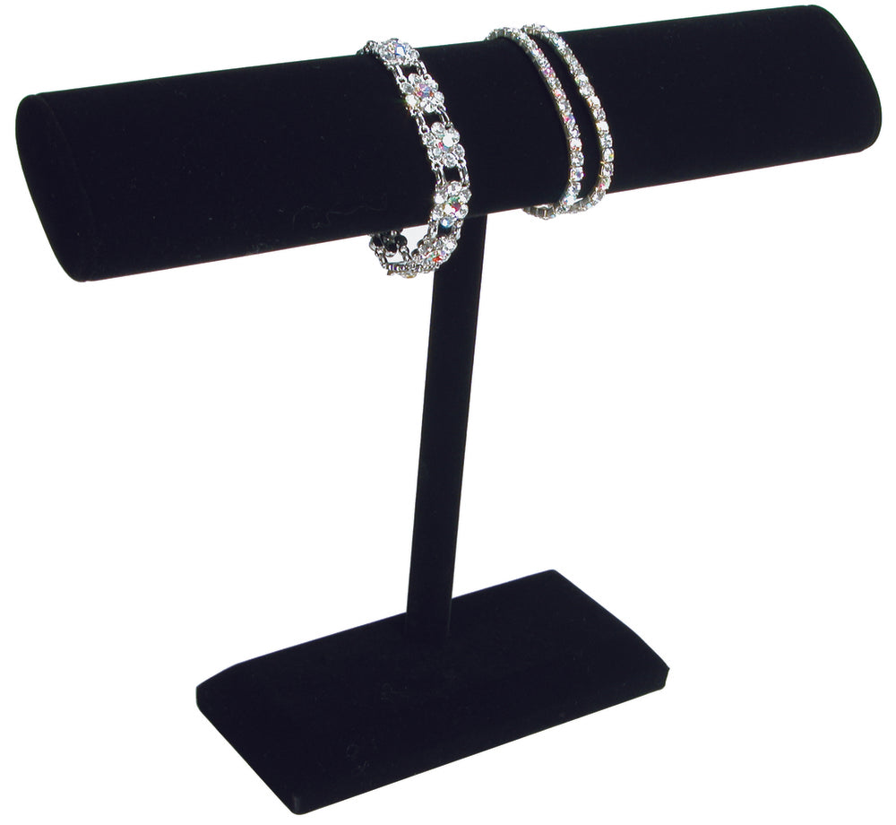 Black Velvet Tall Oval T Bar