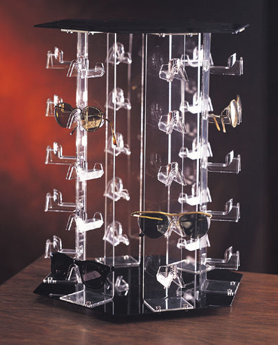 30 Pairs Hex Shaped Rotating Eyewear Display