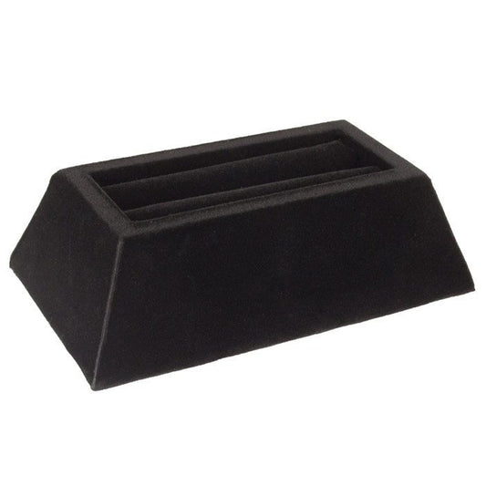 Black Velvet Bangle/Bracelet Slotted Display Stand