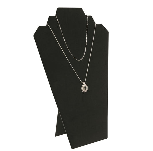 Black 12 1/2"H Necklace Display with Easel