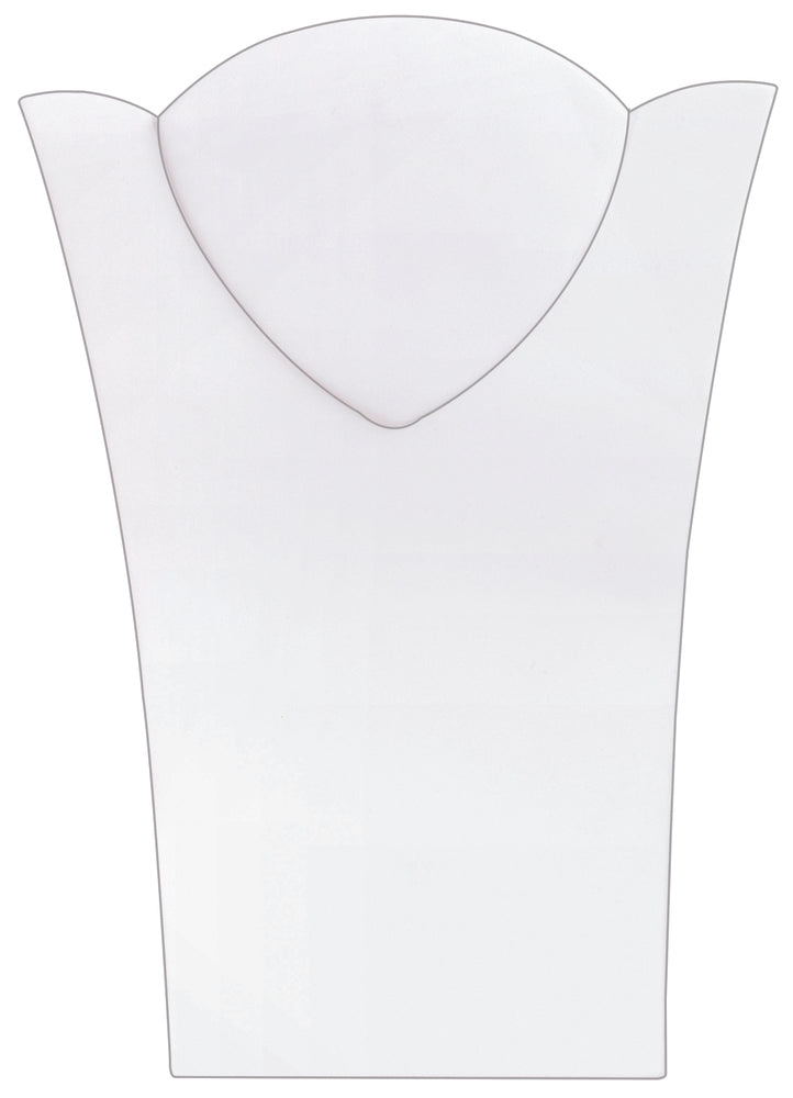 White 11 3/8"H Necklace Display with Easel_II