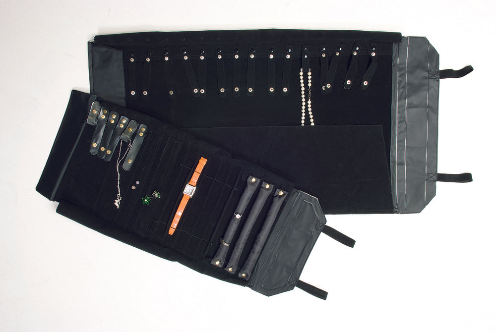 Vinyl Jewelry Rolls - 14 Sections (Watch/Bracelet)