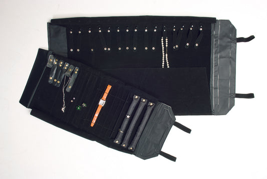 Vinyl Jewelry Rolls - 14 Sections (Watch/Bracelet)