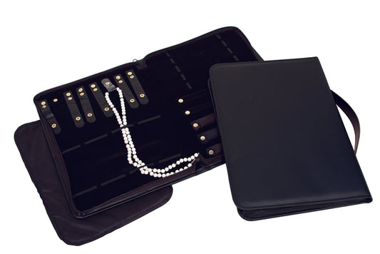 Black Leatherette Folders - Combination